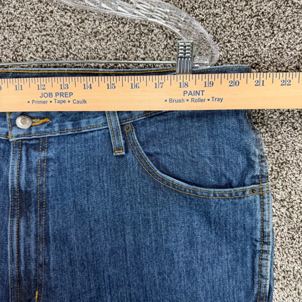 Cinch Green Label Jeans Mens 40x32‎ Blue Denim Relaxed Fit Tapered Leg Western